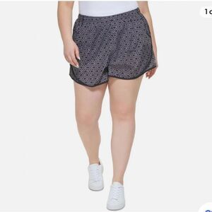 Calvin Klein performance plus size logo running shorts